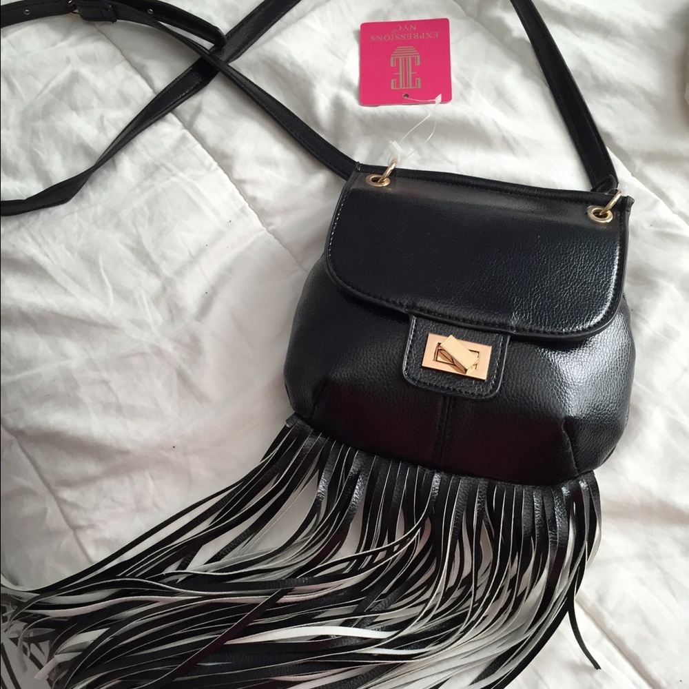 Fringe cross body